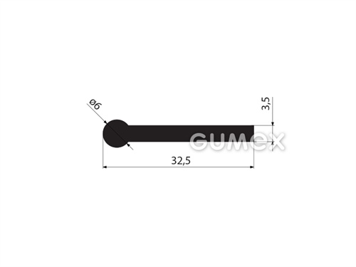GUMMIPROFILE I-FORM - EPDM